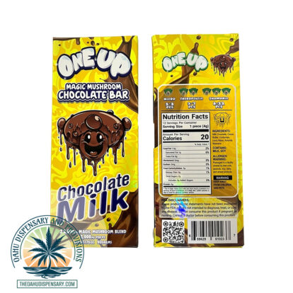 One Up Mushroom Chocolate Bars - 12,000 MG